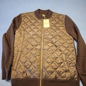 Barbour Essential Diamond Quilt Zip Through